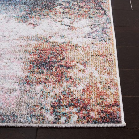 Safavieh Rectangle Contemporary Phoenix Indoor & Outdoor Area Rug Ivory & Blue - 8 x 10 ft. PHX291A-8